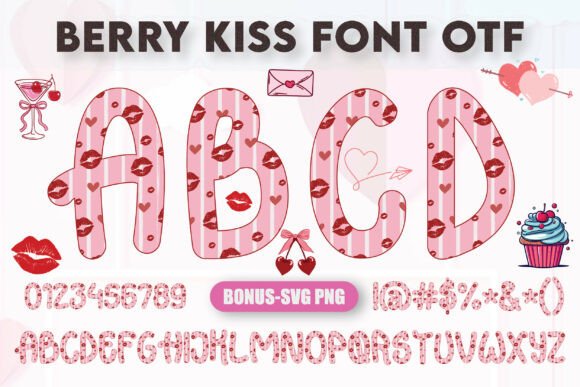 Berry Kiss Font: The Sweetest Addition to Your Design Toolkit