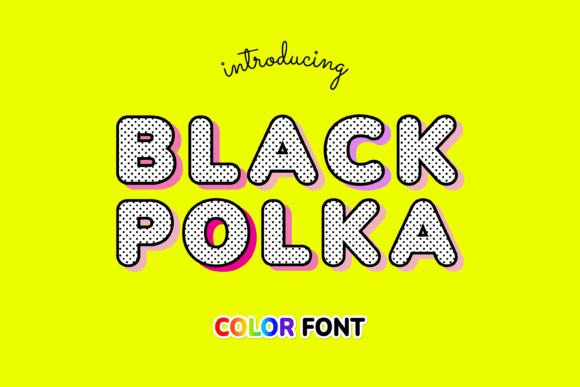 Black Polka: Adding a Playful Touch to Your Creative Projects