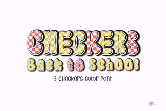 Checkers Yellow: A Playful Powerhouse for Back-to-School Design