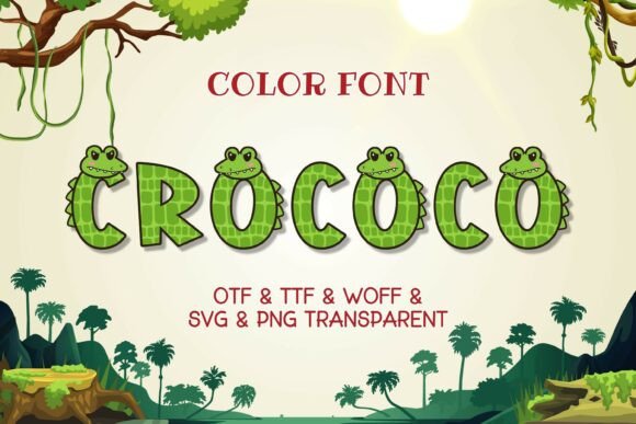 Crococo: Injecting Playful Personality into Modern Typography