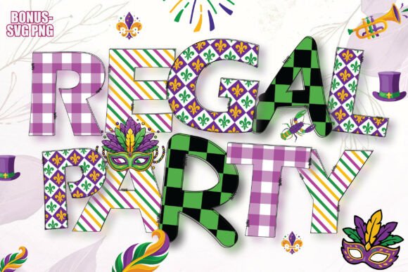 Designing Bold Mardi Gras Projects with Spring Decorative Fonts