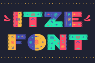 Itze: A Vibrant Typeface Rooted in Mexican Culture