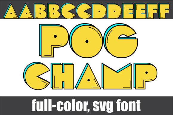 Pog Champ: A Bold Display Font for High-Impact Design