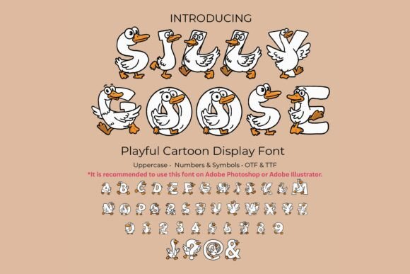 Silly Goose: A Typeface That Brings Playful Energy to Your Projects